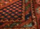 kiaan red and orange wool hand knotted Rug - CloseUp kiaan red and orange wool hand knotted Rug - CloseUp