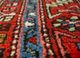 aalam red and orange wool hand knotted Rug - CloseUp aalam red and orange wool hand knotted Rug - CloseUp