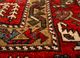 aalam grey and black wool hand knotted Rug - CloseUp