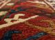 aalam ivory wool hand knotted Rug - CloseUp