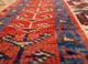 aalam blue wool hand knotted Rug - CloseUp