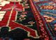 aalam blue wool hand knotted Rug - CloseUp aalam blue wool hand knotted Rug - CloseUp
