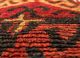 nuray red and orange wool hand knotted Rug - CloseUp nuray red and orange wool hand knotted Rug - CloseUp