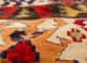 nuray blue wool hand knotted Rug - CloseUp nuray blue wool hand knotted Rug - CloseUp