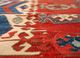 nayaab blue wool flat weaves Rug - CloseUp