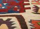 nayaab red and orange wool flat weaves Rug - CloseUp nayaab red and orange wool flat weaves Rug - CloseUp