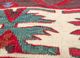 nayaab red and orange wool flat weaves Rug - CloseUp nayaab red and orange wool flat weaves Rug - CloseUp