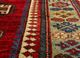 nuray red and orange wool hand knotted Rug - CloseUp nuray red and orange wool hand knotted Rug - CloseUp