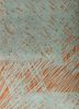 free verse by kavi green wool and silk hand knotted Rug - CloseUp free verse by kavi green wool and silk hand knotted Rug - CloseUp