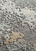 entropy grey and black wool and silk hand knotted Rug - CloseUp entropy grey and black wool and silk hand knotted Rug - CloseUp