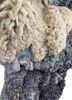 wall installation blue wool and bamboo silk and copper and silk and cotton WALL ART & TAPESTRY - CloseUp wall installation blue wool and bamboo silk and copper and silk and cotton WALL ART & TAPESTRY - CloseUp