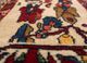 aalam blue wool hand knotted Rug - CloseUp aalam blue wool hand knotted Rug - CloseUp