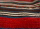 nayaab red and orange wool flat weaves Rug - CloseUp