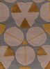 jaipur wunderkammer beige and brown wool and viscose hand tufted Rug - CloseUp