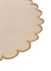 alhambra ivory wool flat weaves Rug - Corner