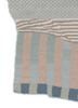 checkers blue wool flat weaves Rug - Corner checkers blue wool flat weaves Rug - Corner