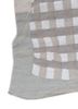 checkers ivory wool flat weaves Rug - Corner checkers ivory wool flat weaves Rug - Corner