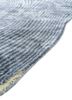 azalea blue bamboo silk hand knotted Rug - Corner azalea blue bamboo silk hand knotted Rug - Corner
