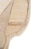 manifest beige and brown wool hand knotted Rug - Corner manifest beige and brown wool hand knotted Rug - Corner