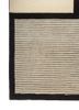 box ivory wool hand knotted Rug - Corner box ivory wool hand knotted Rug - Corner