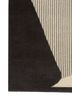 box ivory wool hand knotted Rug - Corner box ivory wool hand knotted Rug - Corner