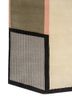 box ivory wool hand knotted Rug - Corner box ivory wool hand knotted Rug - Corner