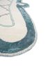 jardins du monde ivory wool and bamboo silk hand knotted Rug - Corner jardins du monde ivory wool and bamboo silk hand knotted Rug - Corner