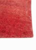 manchaha pink and purple wool and bamboo silk hand knotted Rug - Corner