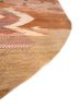 manchaha red and orange wool and bamboo silk hand knotted Rug - Corner manchaha red and orange wool and bamboo silk hand knotted Rug - Corner