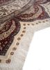 gulmarg red and orange silk hand knotted Rug - Corner gulmarg red and orange silk hand knotted Rug - Corner