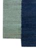 daaira blue jute and hemp flat weaves Rug - Corner