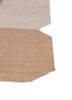 daaira beige and brown jute and hemp flat weaves Rug - Corner