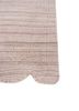 forme pink and purple polyester hand loom Rug - Corner