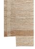 hula beige and brown jute and hemp hand knotted Rug - Corner hula beige and brown jute and hemp hand knotted Rug - Corner