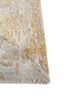 provenance ivory wool and bamboo silk hand knotted Rug - Corner provenance ivory wool and bamboo silk hand knotted Rug - Corner