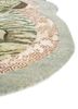 inde rose green wool and silk hand knotted Rug - Corner inde rose green wool and silk hand knotted Rug - Corner