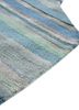pathways blue wool and viscose hand tufted Rug - Corner pathways blue wool and viscose hand tufted Rug - Corner