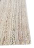 pathways ivory wool and viscose hand tufted Rug - Corner pathways ivory wool and viscose hand tufted Rug - Corner