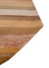 come around beige and brown wool and viscose hand tufted Rug - Corner come around beige and brown wool and viscose hand tufted Rug - Corner