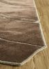 archetype beige and brown wool and viscose hand tufted Rug - Corner archetype beige and brown wool and viscose hand tufted Rug - Corner