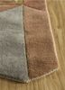 archetype beige and brown wool and viscose hand tufted Rug - Corner archetype beige and brown wool and viscose hand tufted Rug - Corner