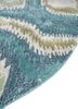 mythos blue viscose hand tufted Rug - Corner mythos blue viscose hand tufted Rug - Corner