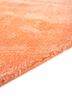 cera red and orange viscose hand tufted Rug - Corner