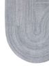 cera blue wool and viscose hand tufted Rug - Corner cera blue wool and viscose hand tufted Rug - Corner