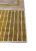 come around ivory wool and viscose hand tufted Rug - Corner come around ivory wool and viscose hand tufted Rug - Corner
