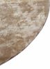 come around red and orange viscose hand tufted Rug - Corner come around red and orange viscose hand tufted Rug - Corner