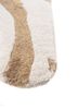 wild wanderlust ivory wool and viscose hand tufted Rug - Corner