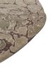 infini beige and brown wool and viscose hand tufted Rug - Corner infini beige and brown wool and viscose hand tufted Rug - Corner
