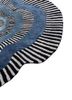 adrift grey and black wool and viscose hand tufted Rug - Corner adrift grey and black wool and viscose hand tufted Rug - Corner