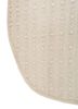 pathways ivory wool hand tufted Rug - Corner pathways ivory wool hand tufted Rug - Corner